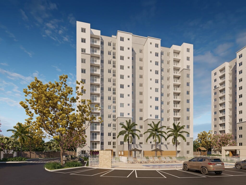Apartamento - Lançamentos - Parque Beira Mar - Duque de Caxias - RJ