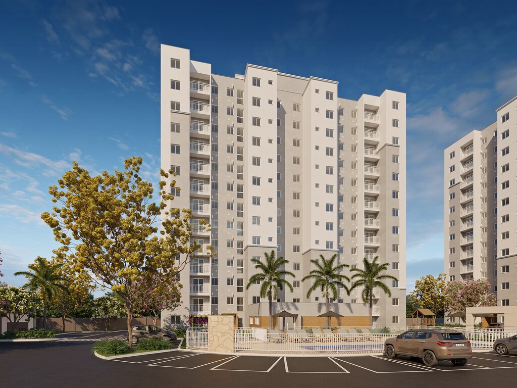 Apartamento - Lançamentos - Parque Beira Mar - Duque de Caxias - RJ